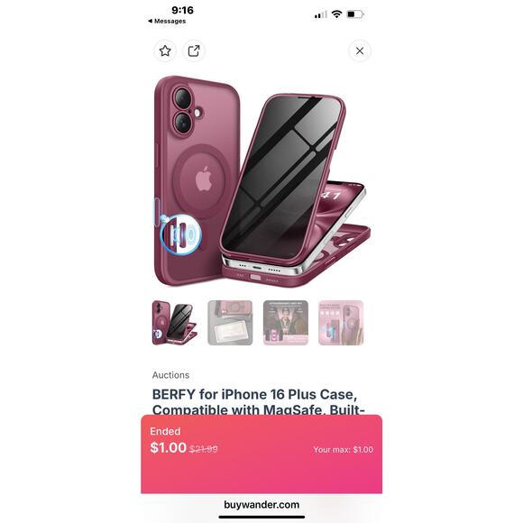 iPhone 16 Plus case 6.7” - Picture 5 of 8